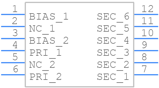 B0695-ALD - COILCRAFT - PCB symbol