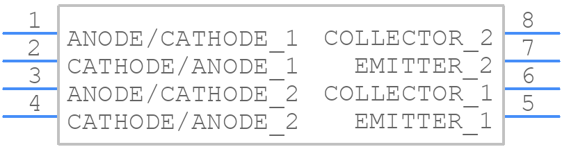 ACPL-224-500E - Avago Technologies - PCB symbol