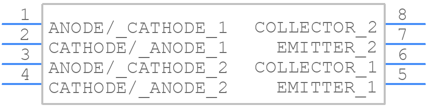 ACPL-224-560E - Avago Technologies - PCB symbol