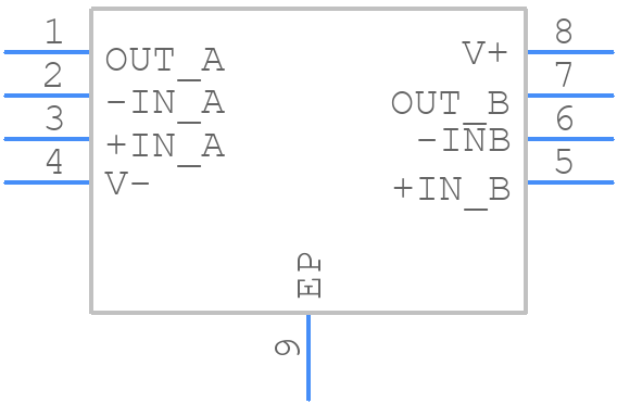 LT6237CDD#PBF - Analog Devices - PCB symbol
