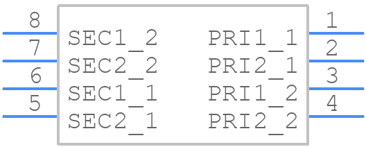 SM51430EL - Bourns - PCB symbol