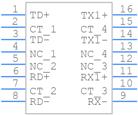 SM51108PEL - Bourns - PCB symbol