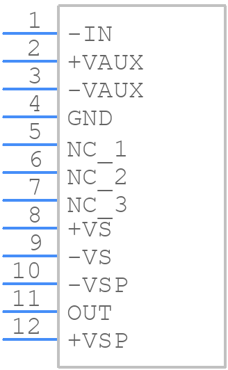 PA107DP - Apex Microtechnology - PCB symbol
