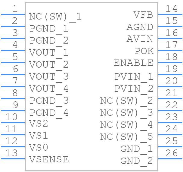 EN5322QI - Intel - PCB symbol