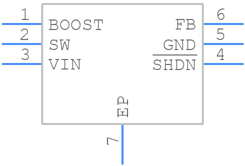 LT1934EDCB-1#TRMPBF - Analog Devices - PCB symbol