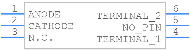 TLP3063(TP1,S) - Toshiba - PCB symbol