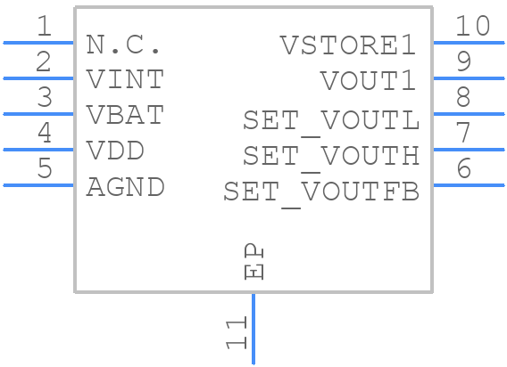 S6AE101A0DGNAB000 - Infineon - PCB symbol