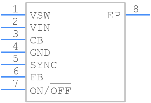 LM2677S-3.3/NOPB - Texas Instruments - PCB symbol