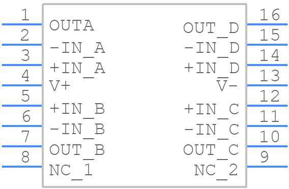 OP400GS - Analog Devices - PCB symbol