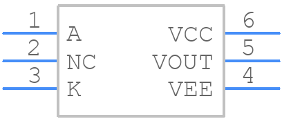 ACPL-P345-060E - Avago Technologies - PCB symbol