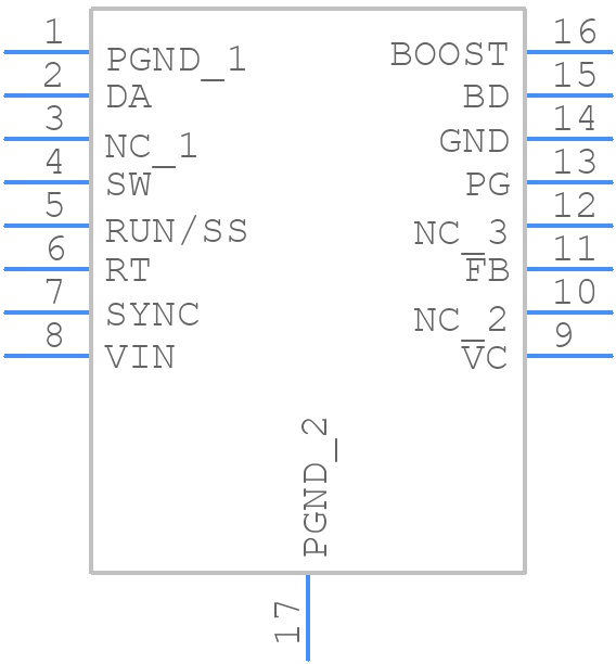 LT3695EMSE#PBF - Analog Devices - PCB symbol
