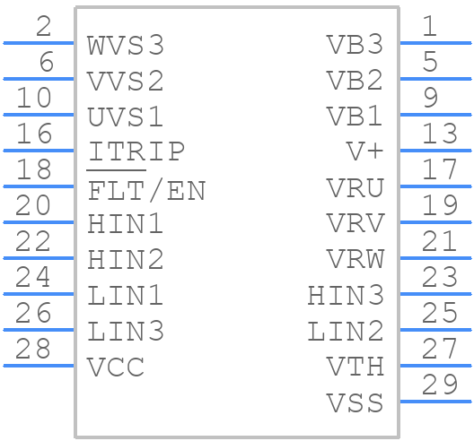 IRAM136-1561A2 - Infineon - PCB symbol