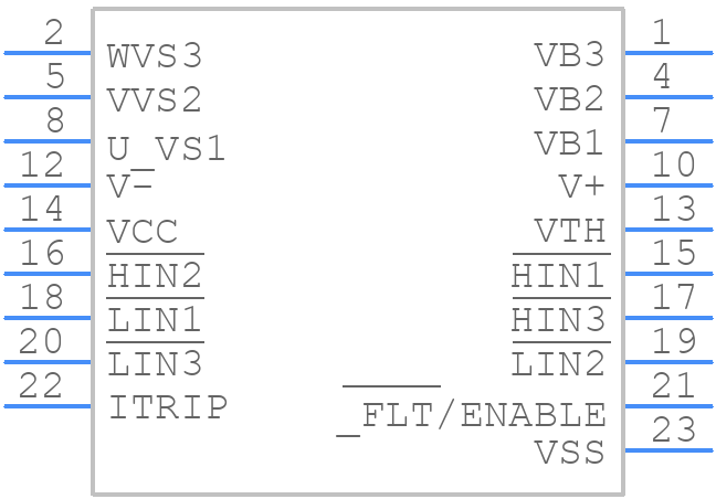 IRAMS10UP60B - Infineon - PCB symbol