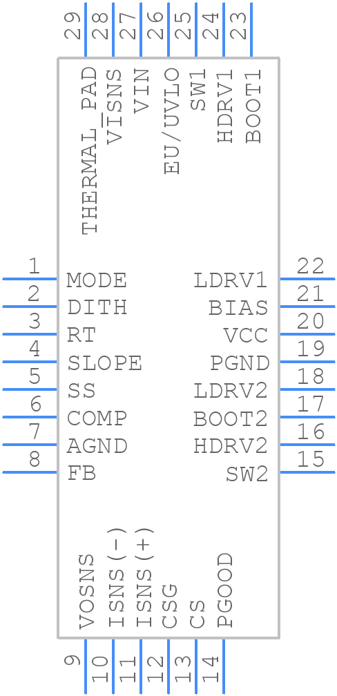 LM5175RHFT - Texas Instruments - PCB symbol