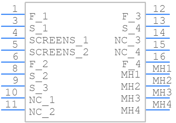 CUI30A04E - OEP - PCB symbol