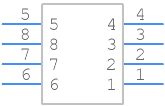 0480372100 - Molex - PCB symbol