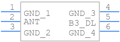 TQQ0303 - Qorvo - PCB symbol