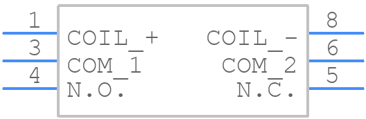DE1a1b-5V - Panasonic - PCB symbol