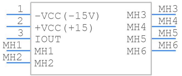 S23P50/100D15 - Tamura - PCB symbol