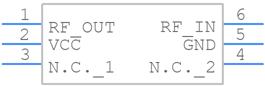 BGU7031,115 - NXP - PCB symbol