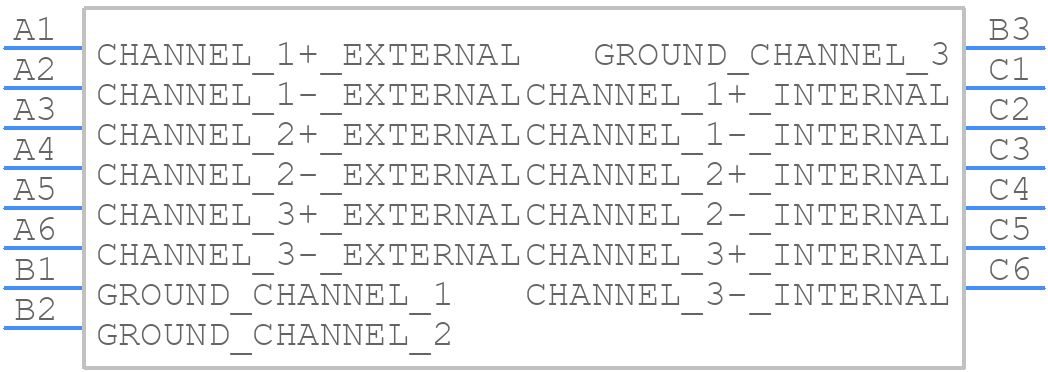 PCMF3USB3SZ - Nexperia - PCB symbol