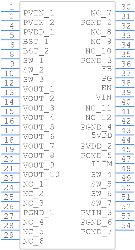 MIC45116-2YMP-TR - Microchip - PCB symbol