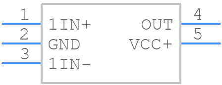 LMV321IDCKRG4 - Texas Instruments - PCB symbol