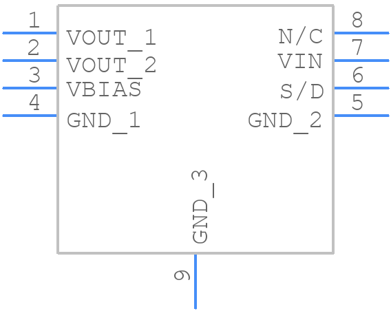 LP3891EMR-1.8/NOPB - Texas Instruments - PCB symbol