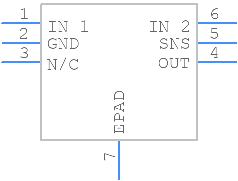 LP38690SD-5.0/NOPB - Texas Instruments - PCB symbol