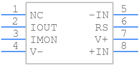 LT6110HTS8#TRPBF - Analog Devices - PCB symbol