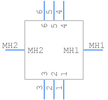 M80-4020642 - Harwin - PCB symbol