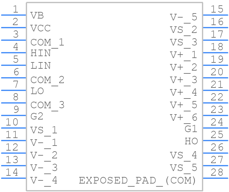 IRSM005-301MH - Infineon - PCB symbol