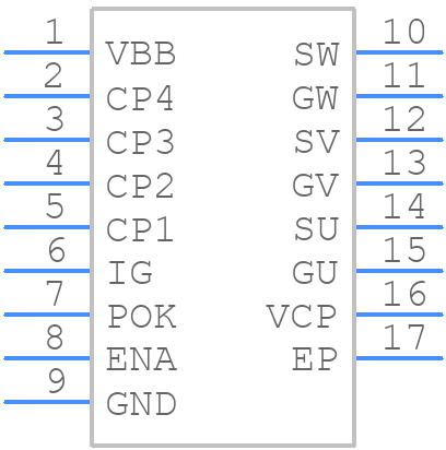 A6862KLPTR-T - Allegro Microsystems - PCB symbol