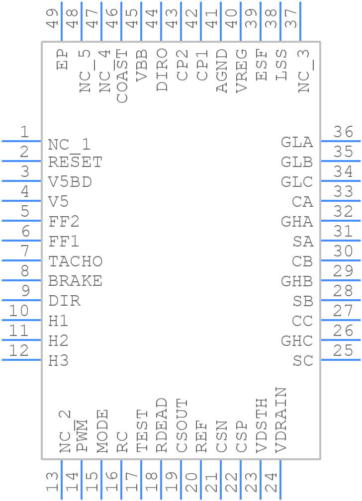 AMT49413GEVATR - Allegro Microsystems - PCB symbol