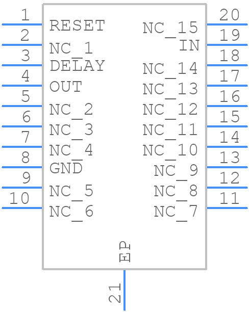 TLE4275QPWPRQ1 - Texas Instruments - PCB symbol