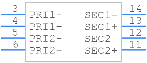 70054K - talema - PCB symbol