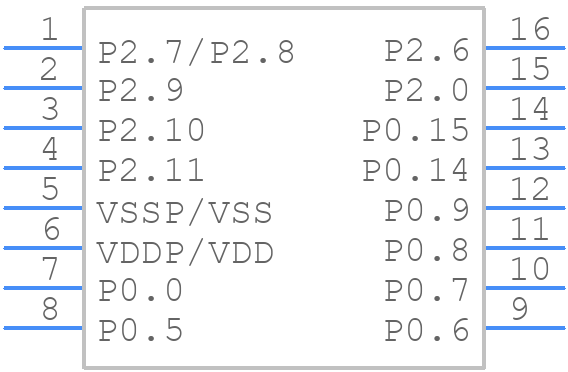 XMC1301T016F0032ABXUMA1 - Infineon - PCB symbol