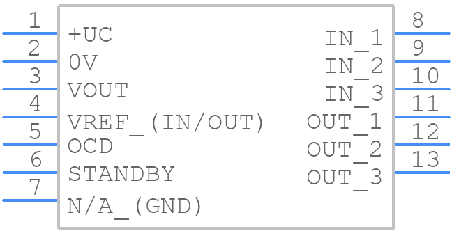 HO 25-NP-0000 - LEM - PCB symbol