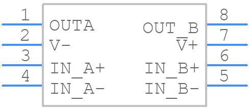 LTC1841CS8#PBF - Analog Devices - PCB symbol