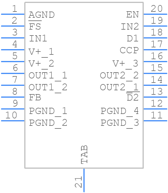 MC33887APVWR2 - NXP - PCB symbol