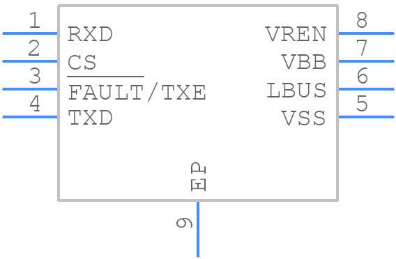 MCP2004-E/MD - Microchip - PCB symbol