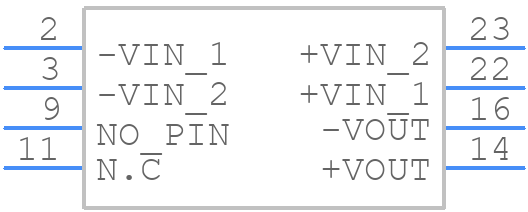 JCJ1048S05 - XP POWER - PCB symbol