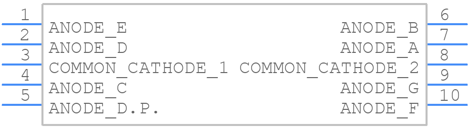 LTS-2301AWC - Lite-On - PCB symbol