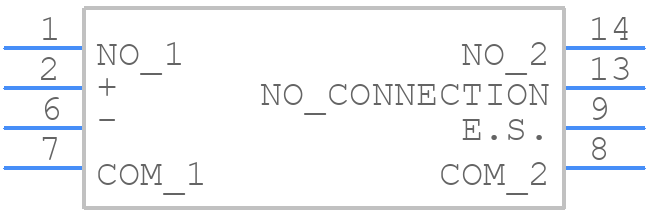 HE721A1200 - HAMLIN - PCB symbol
