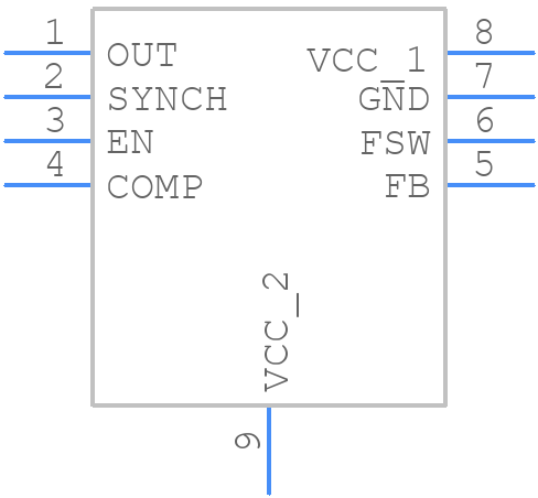 L7986ATR - STMicroelectronics - PCB symbol