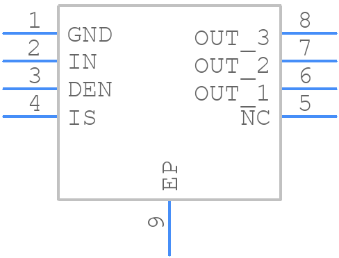 BTS50301EJAXUMA1 - Infineon - PCB symbol