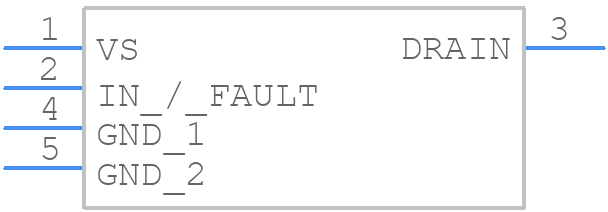 BTS3160DAUMA1 - Infineon - PCB symbol