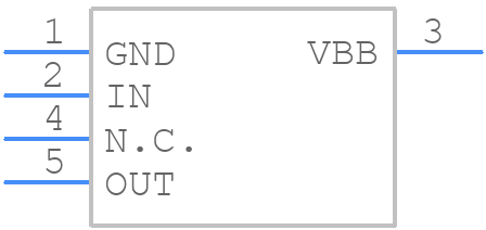 BTS441TG - Infineon - PCB symbol