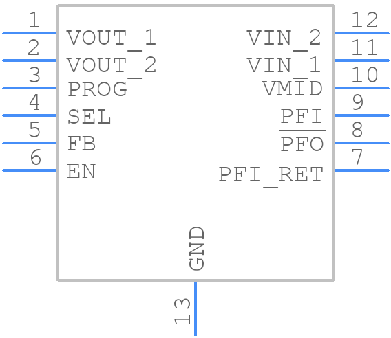 LTC4425IMSE#PBF - Analog Devices - PCB symbol