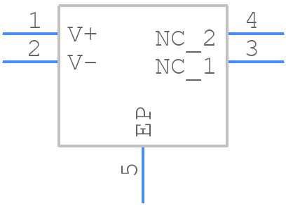 AD590JCPZ-R5 - Analog Devices - PCB symbol